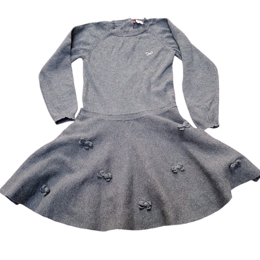 Lili Gaufrette Gray Dress Size 5